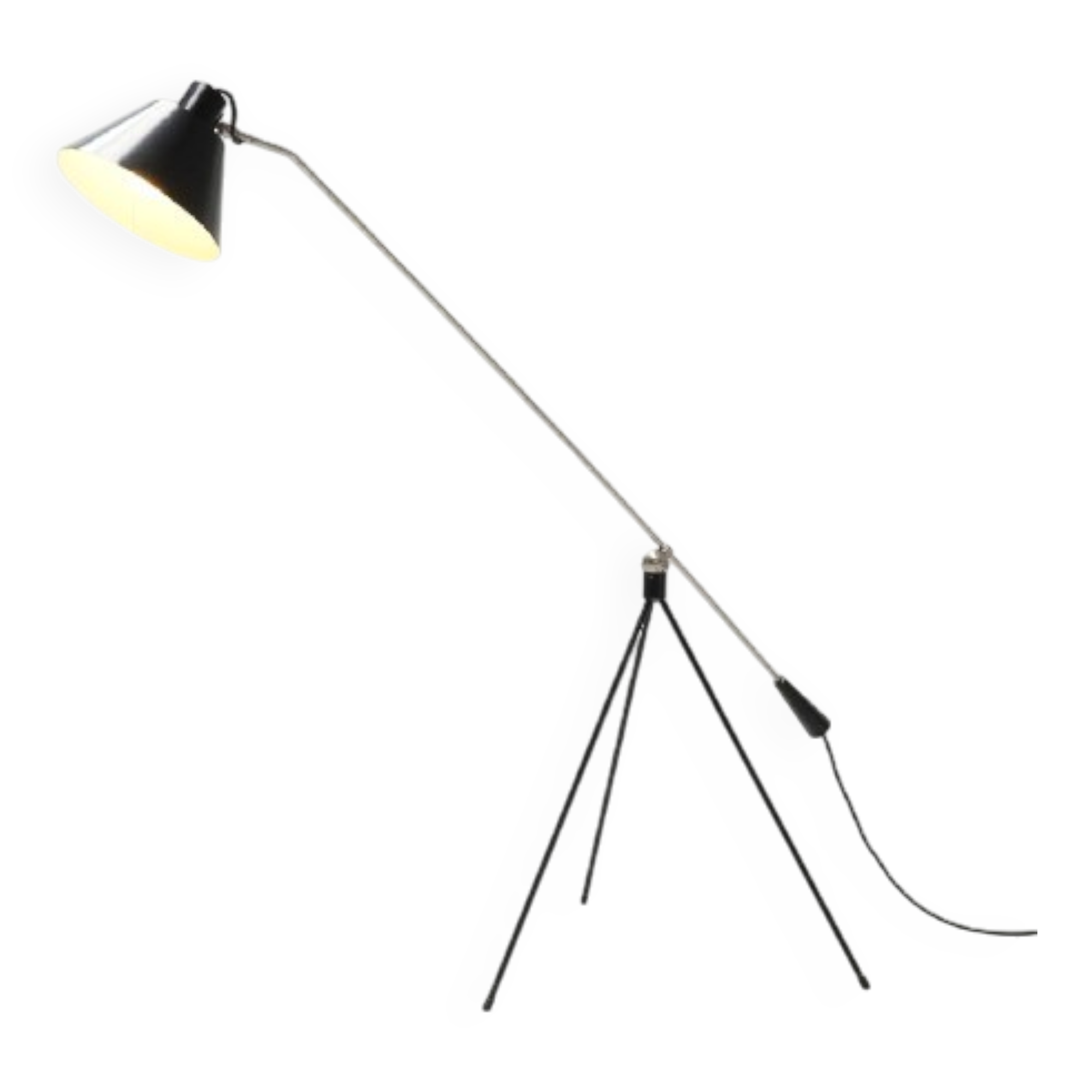 Henk Fillekes, Magneto Floor Lamp for Artiforte