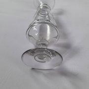 Vase vintage en verre ciselé