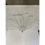 Glass Sputnik Chandelier Flush Mount, Mazzega Zuccheri Venini