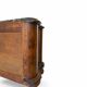 antique walnut serpentine commode