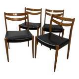Four Scandinavian chairs