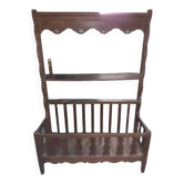 Old wooden cheese drainer – vintage workshop furniture