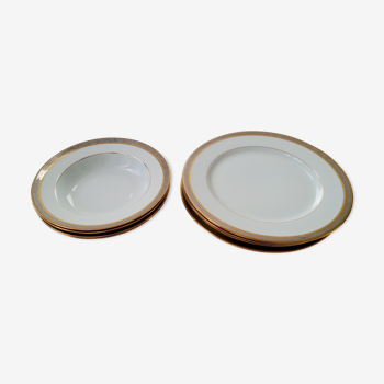 8 assiettes Limoges