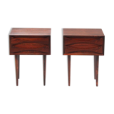 Bedside pair of tables by Arne Vodder for NC Møbler, 1960s