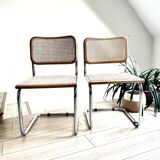 Chaises Cesca B32 par Marcel Breuer