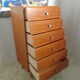 Vintage 1960s chest odf drawers