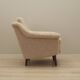 Fauteuil beige, design danois, années 1970, production : Danemark
