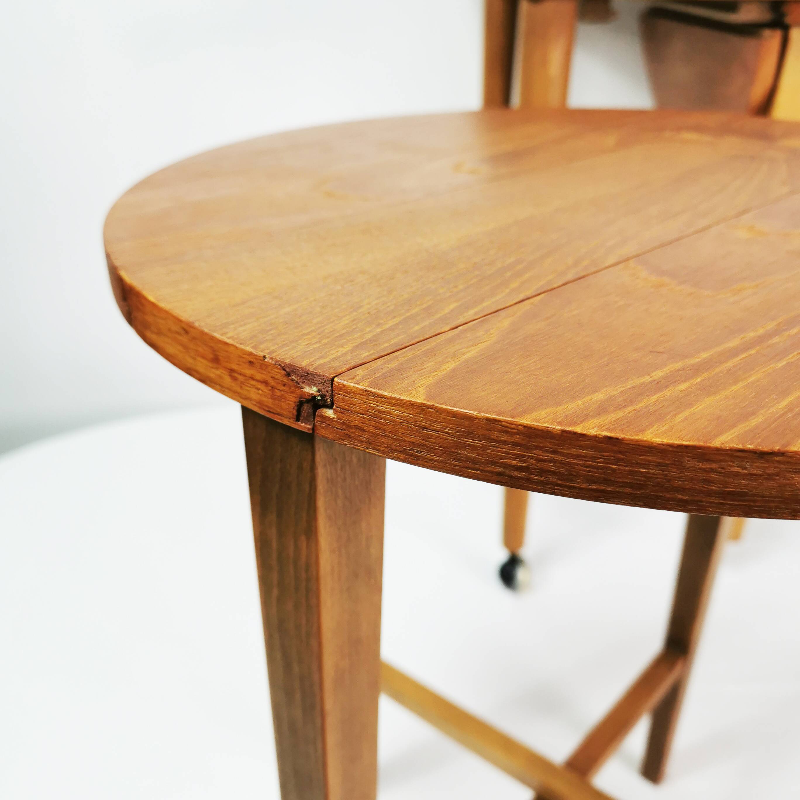 Set of Mid Century tables, designed by P. Hundevad, Novy domov, Czechoslovakia, 1960s.