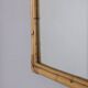 Vintage 1960s Italian design bamboo wall mirror