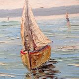 Original Louis Pastour oil painting France