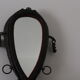 Vintage mirror made out of a horse collar