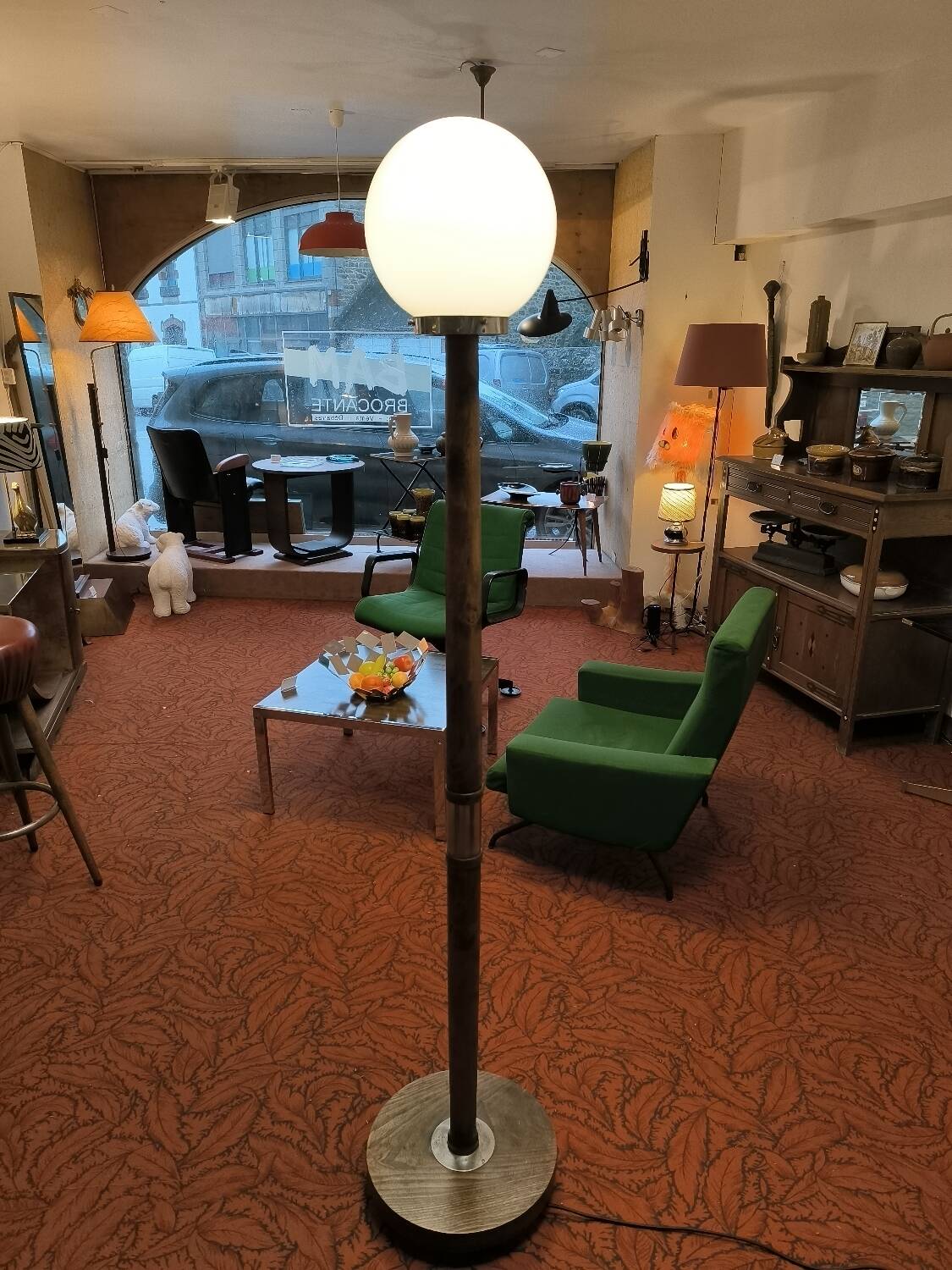 Art Deco floor lamp circa 1940