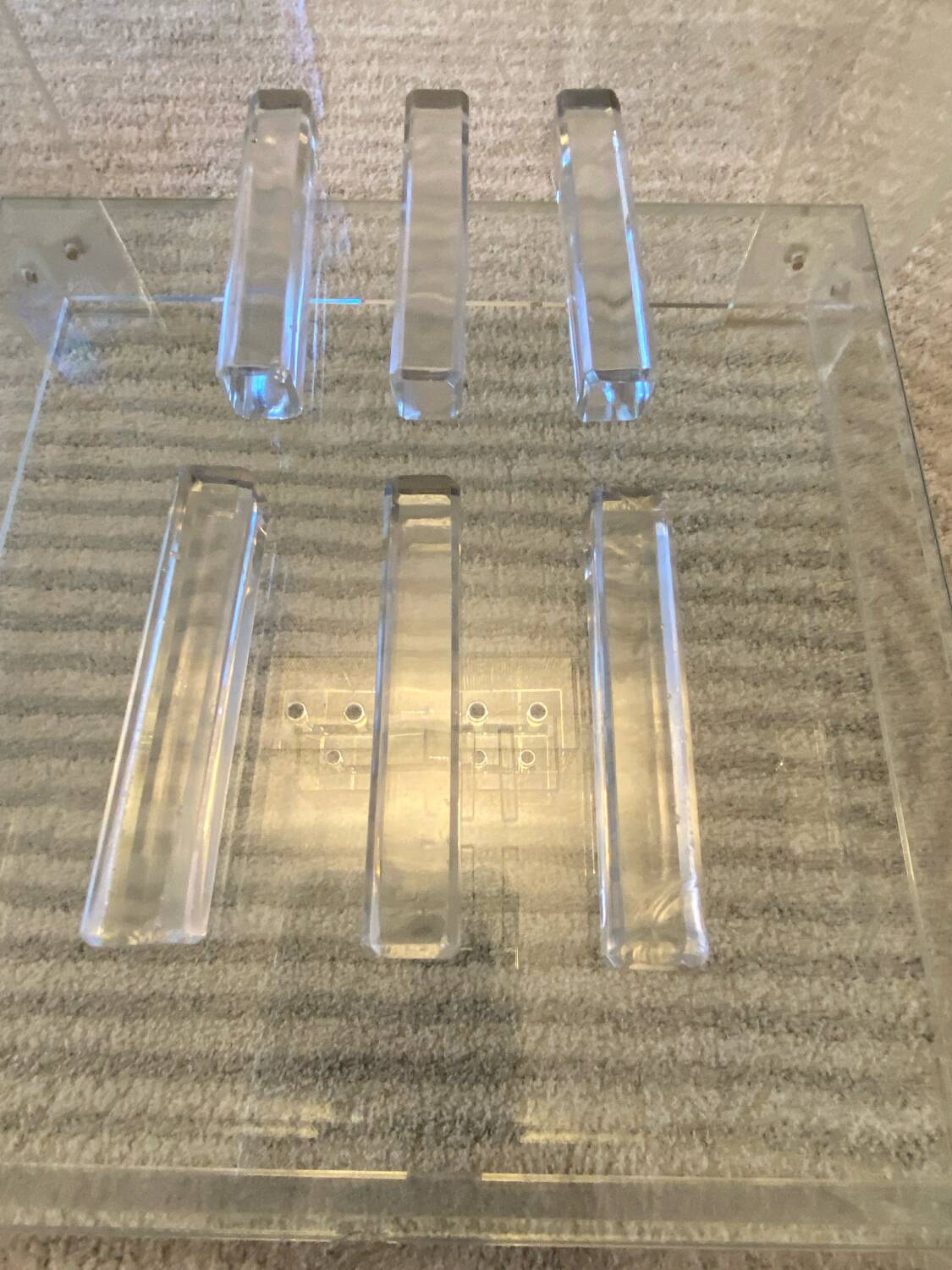 Lot de 6 porte couteaux vintage baccarat