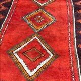 Tapis ancien Maroc tribal 156x330 cm