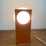 Orange Lamp Vintage Design Circa 1970 Space Age