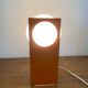 Orange Lamp Vintage Design Circa 1970 Space Age