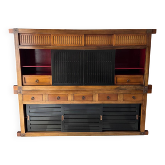 Roche Bobois vintage furniture - Mizuya Set - Walnut Cherry