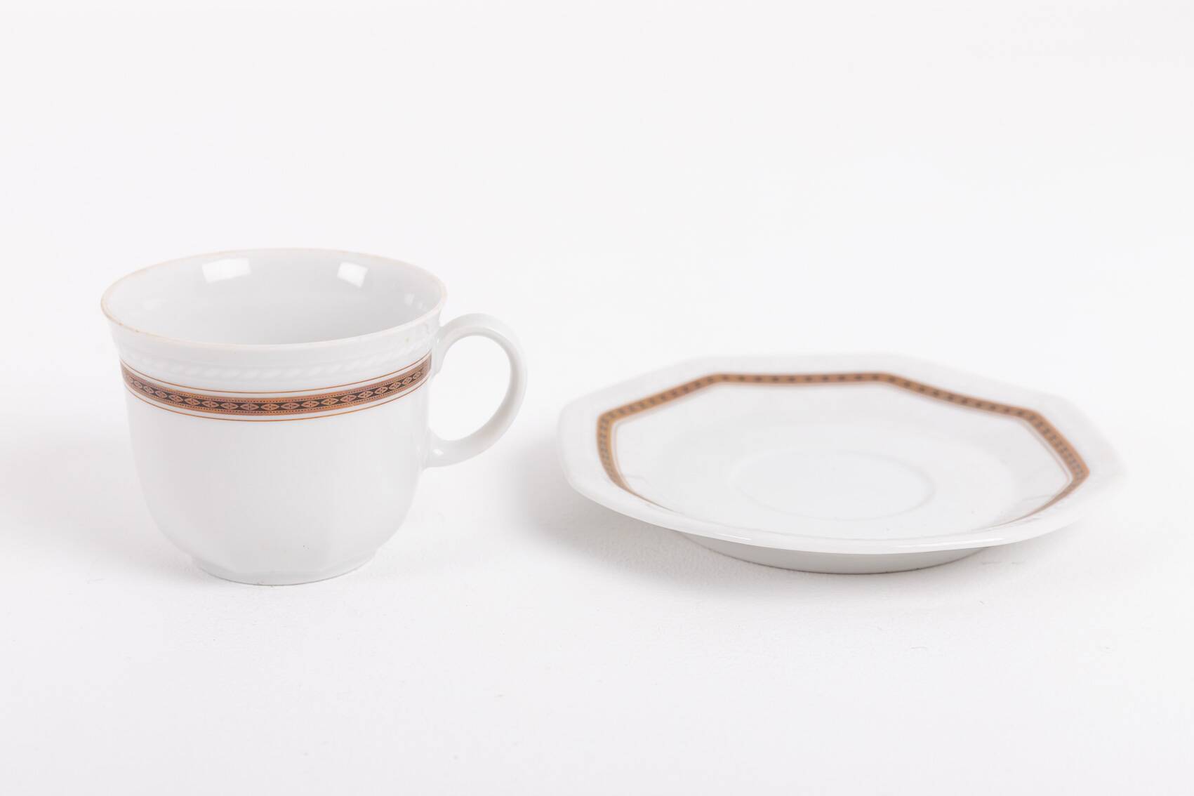 Vintage porcelain coffee/tea set from Schirnding Bavaria, 1970’s