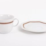 Vintage porcelain coffee/tea set from Schirnding Bavaria, 1970’s