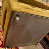 Vintage design velvet armchair 60/70