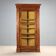Antique baroque corner cabinet in walnut, Italy, 18th century.