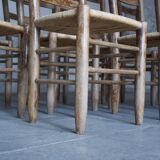 Lot of 12 Georges Robert mountain chairs - France 1960