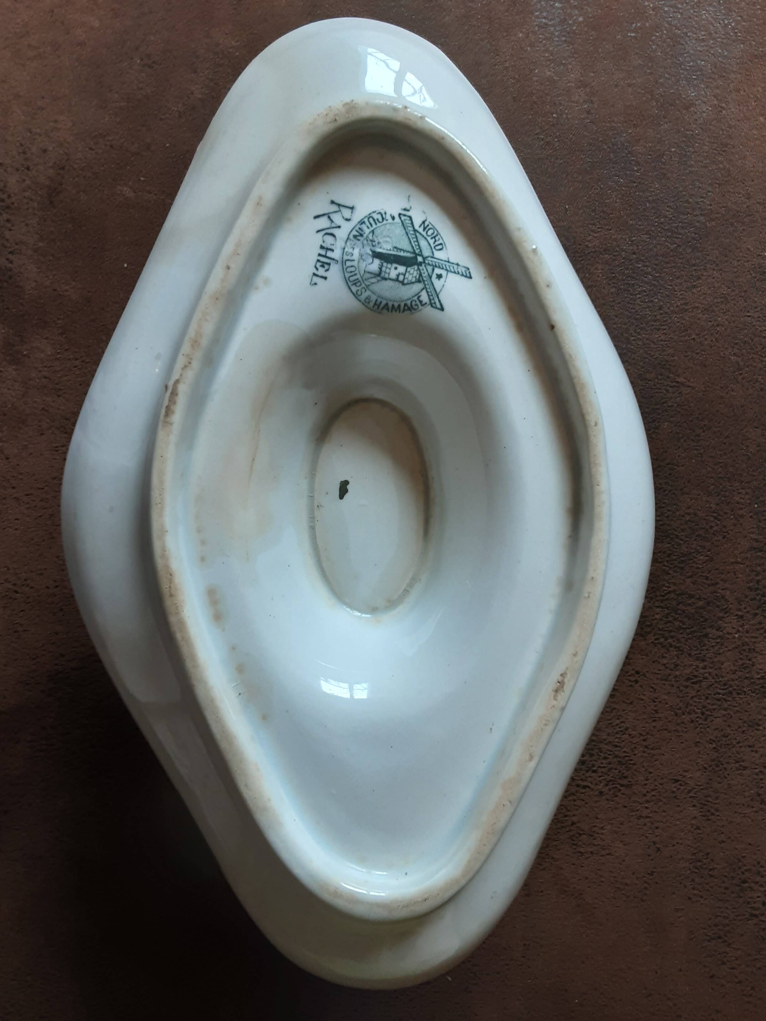 Former Moulin des loups and Hamage Nord gravy boat.