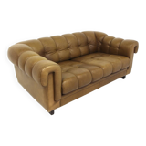 Vintage leather sofa, Sweden, 1990s