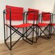 Jacques Hitier folding deck chairs