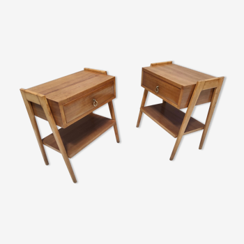 Paire de tables de chevet, Italie