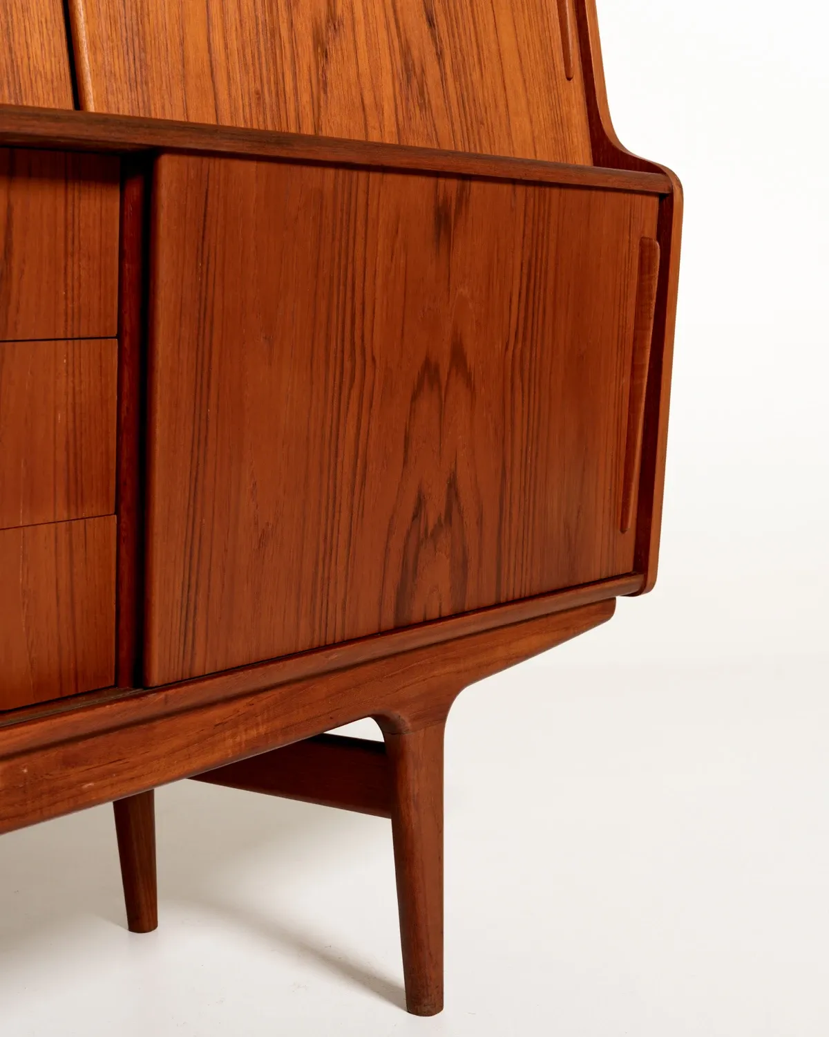 Danish Teak Highboard, 1960s