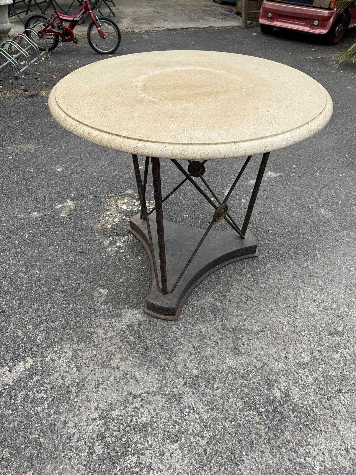 Gueridon Art Deco bistro table