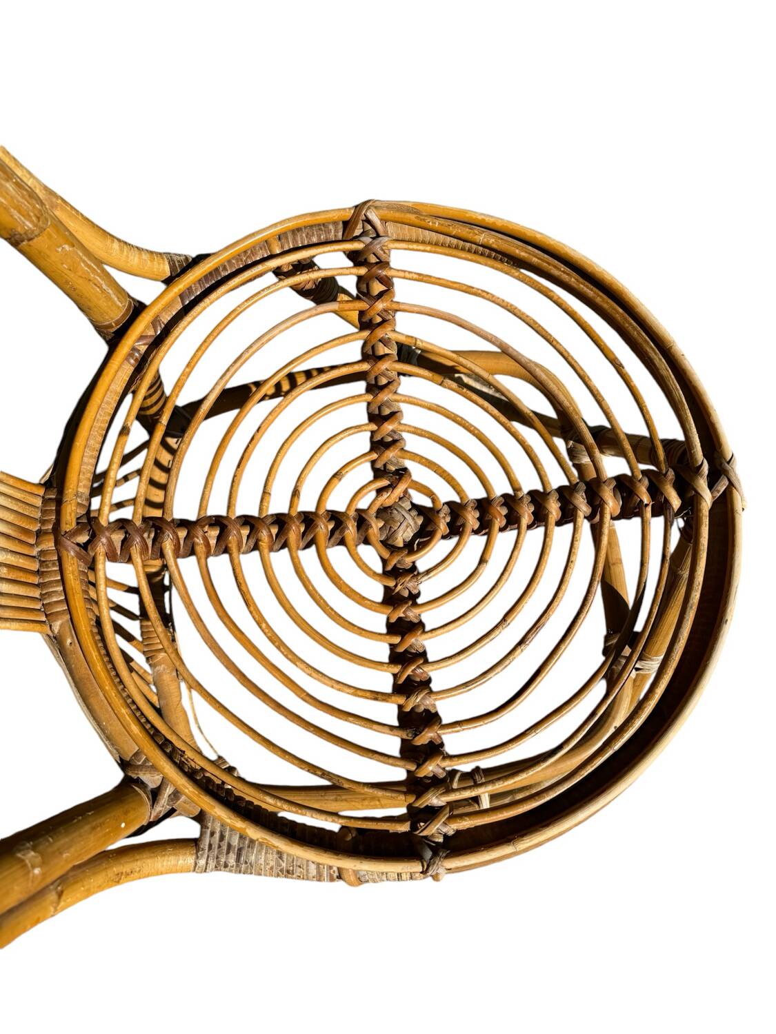 Bamboo and Rattan Chair by Dirk Van Sliedregt for Rohe Noordwolde