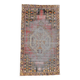 3x6 Shades Of Red & Black Handmade Wool Classic Vintage Rug, 100x179Cm