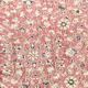 Red & Navy Blue Floral Vintage Persian Rug