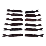 12 wooden knife rests