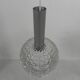 Vintage pendant lamp with glass shade with bubble pattern, 1960s