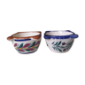 2 Quimper cups