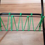 Travailleuse vintage scoubidou vert