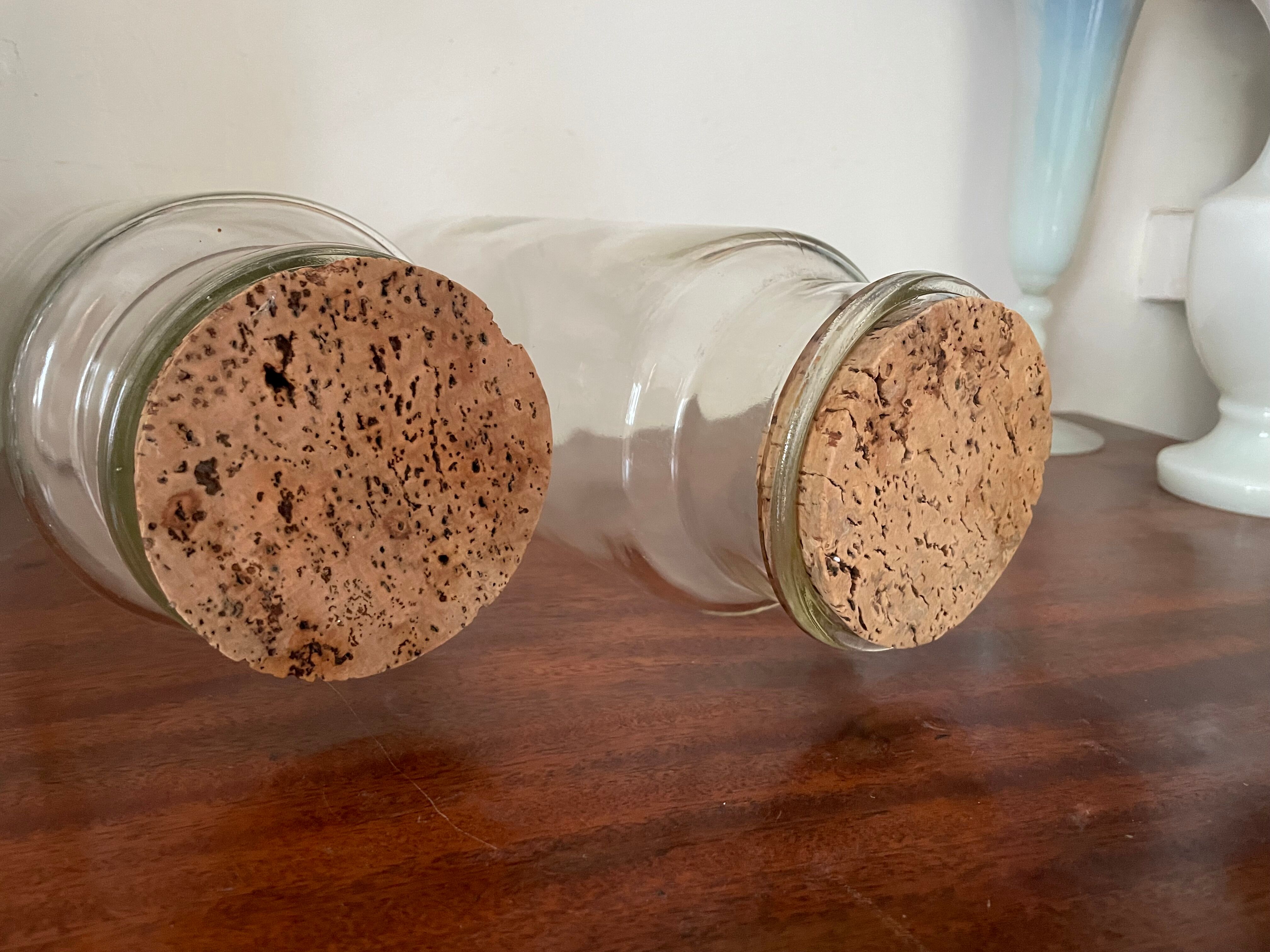 Set of two apothecary jars 2.5l