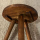 Tabouret tripode bois pieds compas