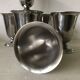 Set of 6 stainless steel bowls