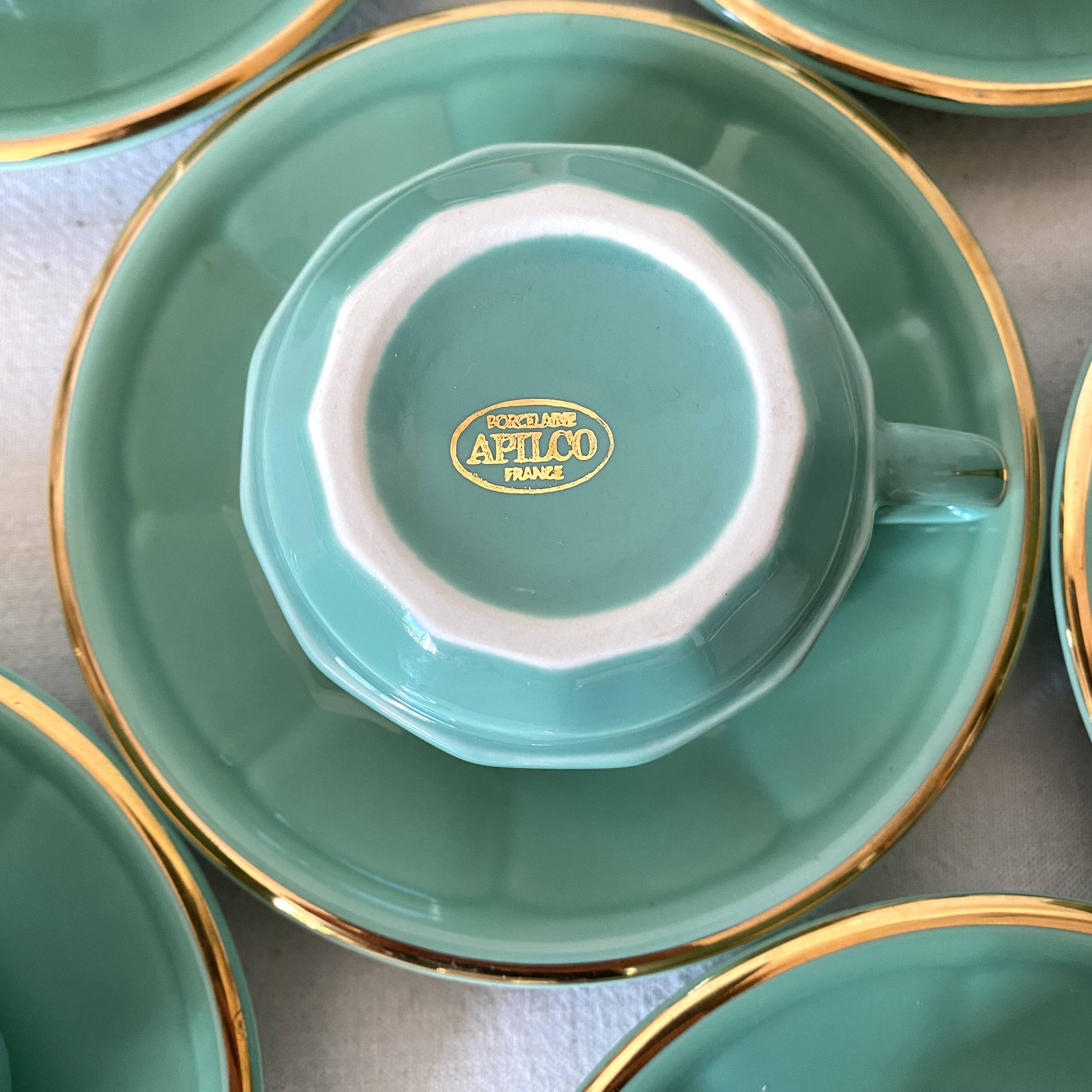 Apilco Yves Deshoulières bistro cups
