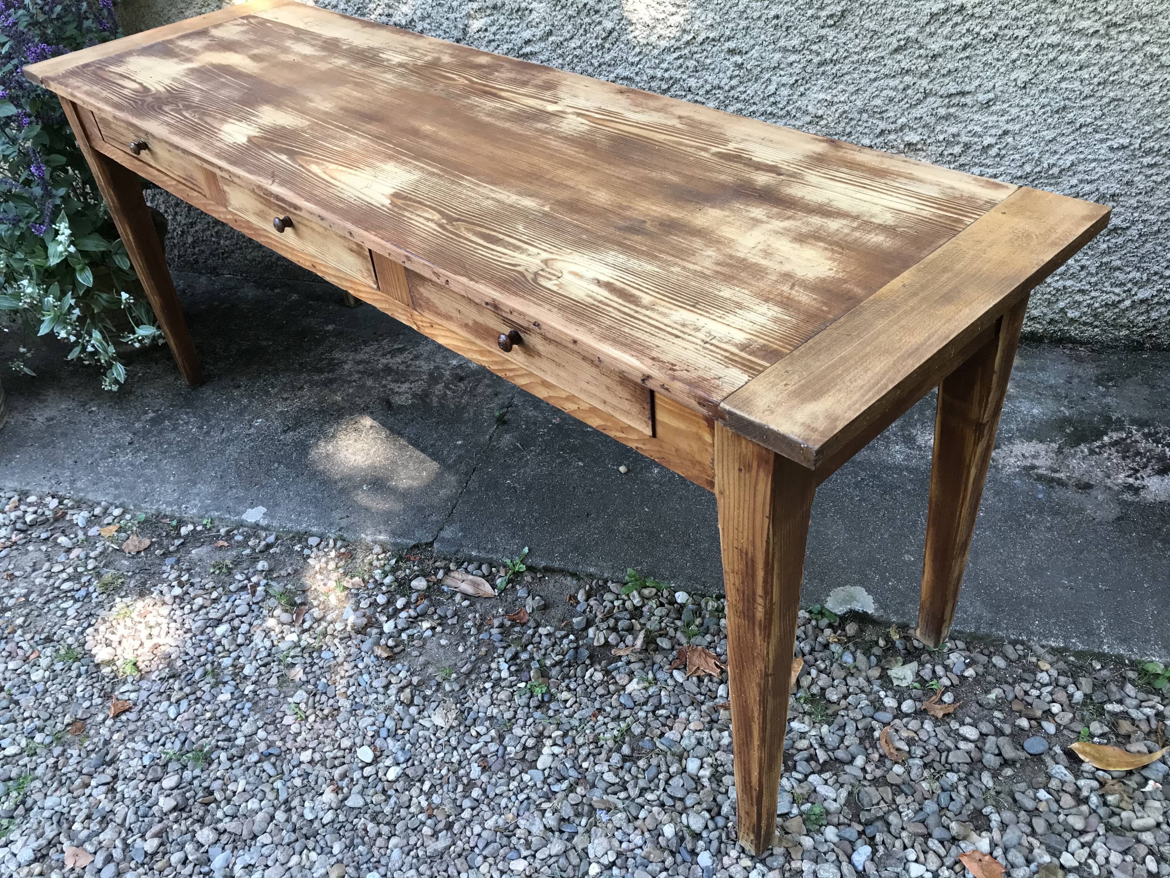 Vintage bistro table