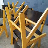 8 Baumann bistro chairs