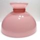 Lampshade in 19th century pink opaline