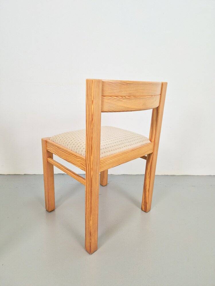 Vintage Pine Dining Chairs by Martin Visser for T Spectrum, 1960s, Set of 7