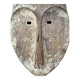 Long face tribal mask with narrow eye-holes
