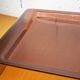 Vintage plexiglass top smoky color.