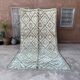 White Marmoucha Moroccan rug - 188 x 336 cm